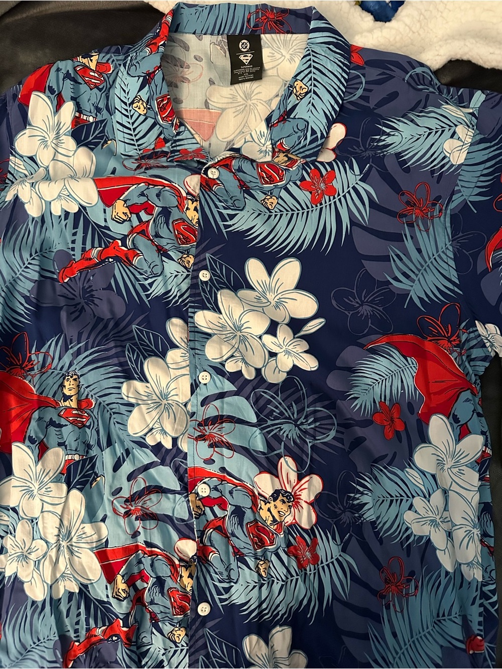 Superman Tropical Shirt 2XL